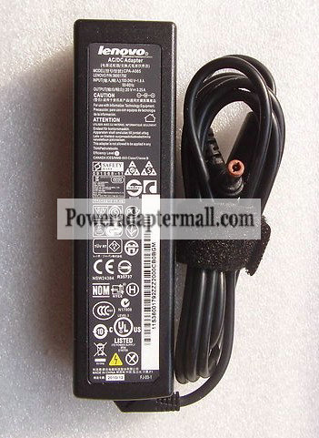 20V 3.25A Slim AC Power Adapter Lenovo IdeaPad U400 U410 Series